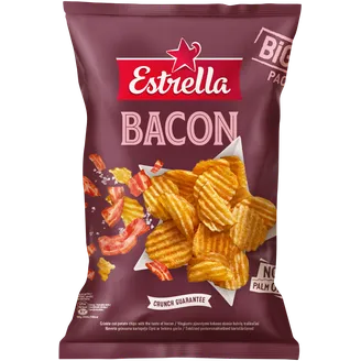 Čipsi ESTRELLA ar bekona garšu 180g
