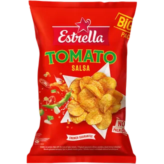 Čipsi ESTRELLA, ar pikanto tomātu garšu, 180g
