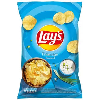ČIPSI LAY'S AR KRĒJUMA UN ZAĻO LOCIŅU GARŠU 130G