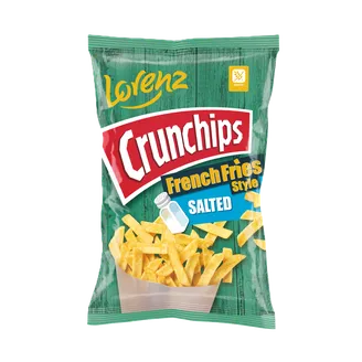 ČIPSI LORENZ CRUNCHIPS FRENCH FRIES AR SĀLI 90G