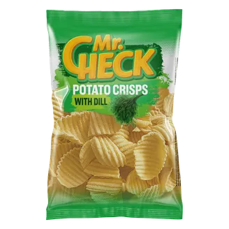 ČIPSI MR.CHECK AR DIĻĻU GARŠU 150G