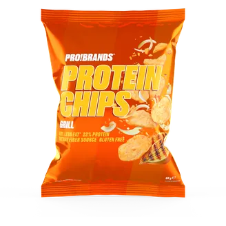 ČIPSI PROTEĪNA PRO BRANDS GRILL 50G