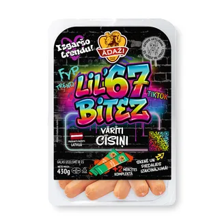 CĪSIŅI ĀDAŽI LIL BITEZ 67 MINI 430G