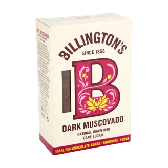 CUKURS BILLINGTONS MUSKAVADO TUMŠAIS 500G