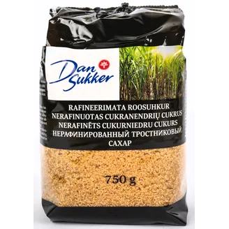 CUKURS DANSUKKER BRŪNAIS NIEDRU 750G