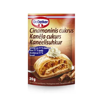 CUKURS DR.OETKER KANĒĻA 20G