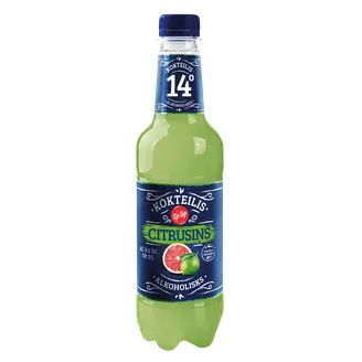 D ALK.KOKT.TIP TOP CITRUSIŅŠ 14% 0.5L PET