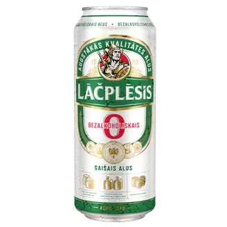 D ALUS BEZALK.LĀČPLĒSIS GAIŠAIS 0% 0.5L CAN