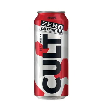 D DZĒRIENS CULT ORIGINAL COFFEINE FREE GĀZ.500ML CAN