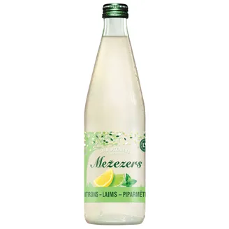 D DZĒRIENS MEŽEZERS LAIMS CITR. PIPARMĒTRU GĀZ. 500ML STIKLS