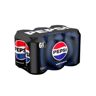 D DZĒRIENS PEPSI ZERO GĀZĒTS 0.33LX6GAB CAN