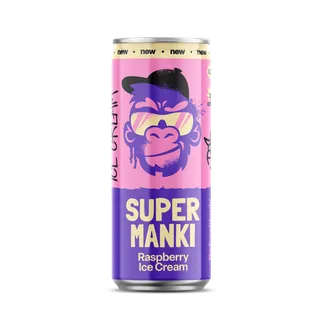 D DZĒRIENS SUPER MANKI RASP-ICE CREAM 330ML CAN