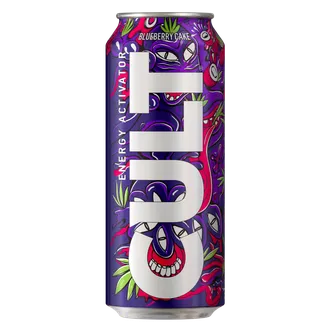 D ENERĢIJAS DZĒR.CULT BLUEBERRY COCONUT 500ML CAN
