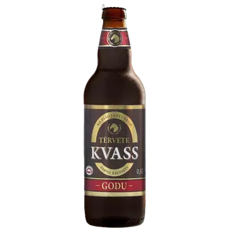 Kvass TĒRVETE "Godu", stiklā, 0.5 l(DEP)