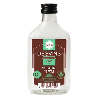 DEGVĪNS OPĀ 37.5% 0.2L STIKLS