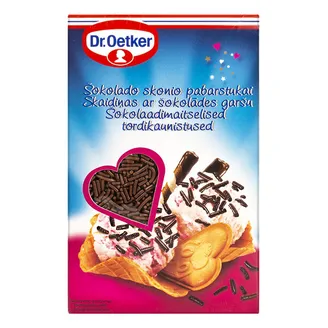 DEKORS DR.OETKER ŠOKOLĀDES GRAUDIŅI 80G