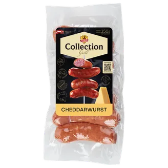 DESIŅAS ĀDAŽI GRILL COLLECTION CHEDARWURST 350G