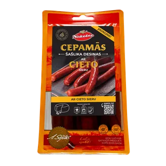 DESIŅAS NĀKOTNE AR CIETO SIERU KŪPINĀTAS 300G