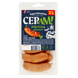 DESIŅAS RĪGAS MIESNIEKS MĀRTIŅA XL 600G