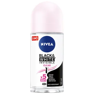 DEZODORANTS NIVEA BLACK&WHITE CLEAR RULLĪTIS SIEV.50ML