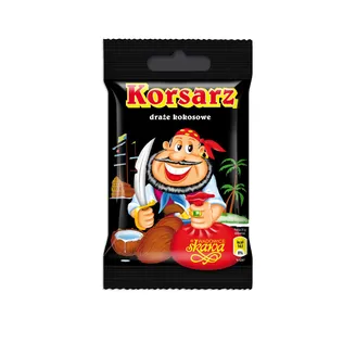 Dražejas Skawa Korsarz kokoss šokolādē 70g