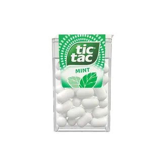 DRAŽEJAS TIC TAC MINT PIPARMĒTRU 18G