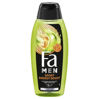 DUŠAS ŽELEJA FA MEN CLEAN&FRESH ENERGY BOOST VĪR.400ML
