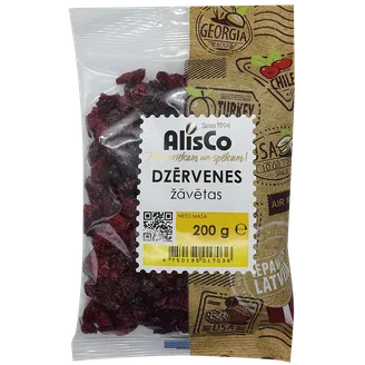 DZĒRVENES ALIS CO ŽĀVĒTAS 200G