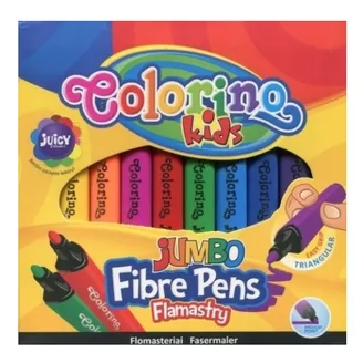 FLOMĀSTERI COLORINO JUMBO 10GAB TRĪSSTŪRVEIDA