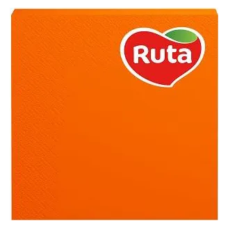 GALDA SALVETES RUTA ORANŽAS 3PLY 33X33CM 20GAB