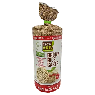 GALETES RICE UP BRŪNO RĪSU AR HIMALAJU SĀLI 120G