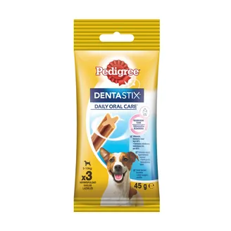 GARDUMS SUŅIEM PEDIGREE DENTASTIX SMALL KAULIŅŠ ZOBIEM 3GAB
