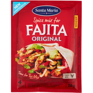 Fahitas garšvielu maisījums 28g, Santa Maria