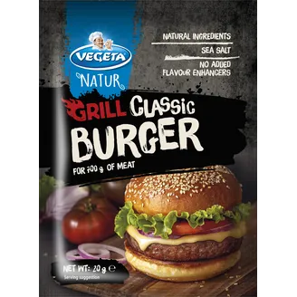 GARŠVIELA VEGETA NATUR BURGERIEM 20G