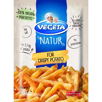 GARŠVIELA VEGETA NATUR KRAUKŠĶ.KARTUPEĻIEM 20G