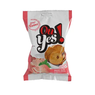 GRAUZDIŅI DAUGULIS OU YES! AR BEKONA GARŠU 75G
