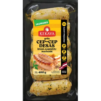 GRILA DESAS ĶEKAVA CEP-CEP CĀĻA ĪPAŠĀ GARDĒŽU MARINĀDĒ 400G