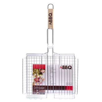 GRILA RESTE BBQ 48X34CM AR KOKA ROKTURI SS25