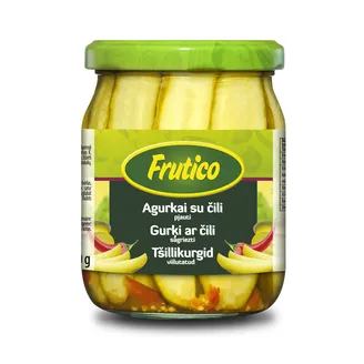 GURĶI FRUTICO AR ČILI 490G