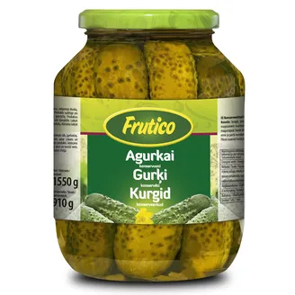 GURĶI FRUTICO KONSERVĒTI 1,550KG