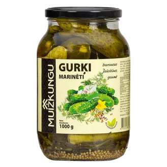 GURĶI MUIŽKUNGU MARINĒTI 1KG