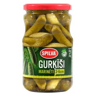 GURĶI SPILVA MARINĒTI 3-6CM 670G