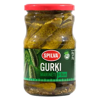 GURĶI SPILVA MARINĒTI 6-9CM 670G