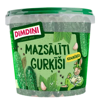 GURĶĪŠI DIMDIŅI MAZSĀLĪTI 900G