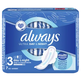 HIGIĒNISKĀS PAKETES ALWAYS ULTRA SUPER EXTRA S3 7GAB.