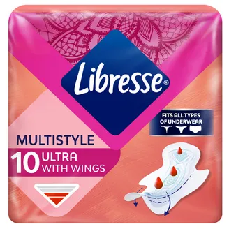 HIGIĒNISKĀS PAKETES LIBRESSE ULTRA MULTISTYLE 10GAB