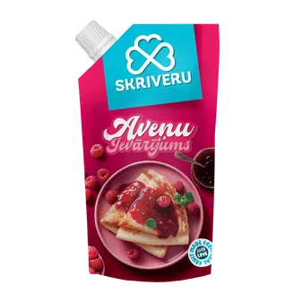 SKRĪVERU Aveņu ievārījums, 250g