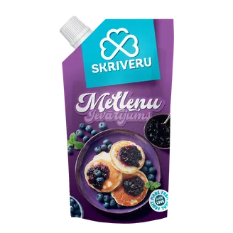 SKRĪVERU Melleņu ievārījums, 250g