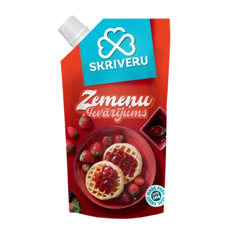 SKRĪVERU Zemeņu ievārījums, 250g