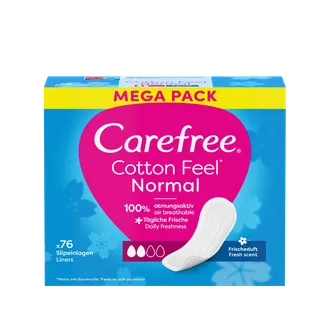 IKDIENAS IELIKTNĪŠI CAREFREE COTTON FRESH 76GAB